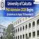 University of Calcutta PhD Admission 2026 Begins @caluniv.ac.in; Apply Till December 31